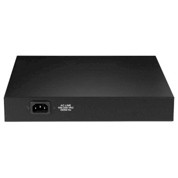 GS-1008PL V2 Lange afstand 8-poorts gigabit ethernet poe+-switch met dip-switch Product foto